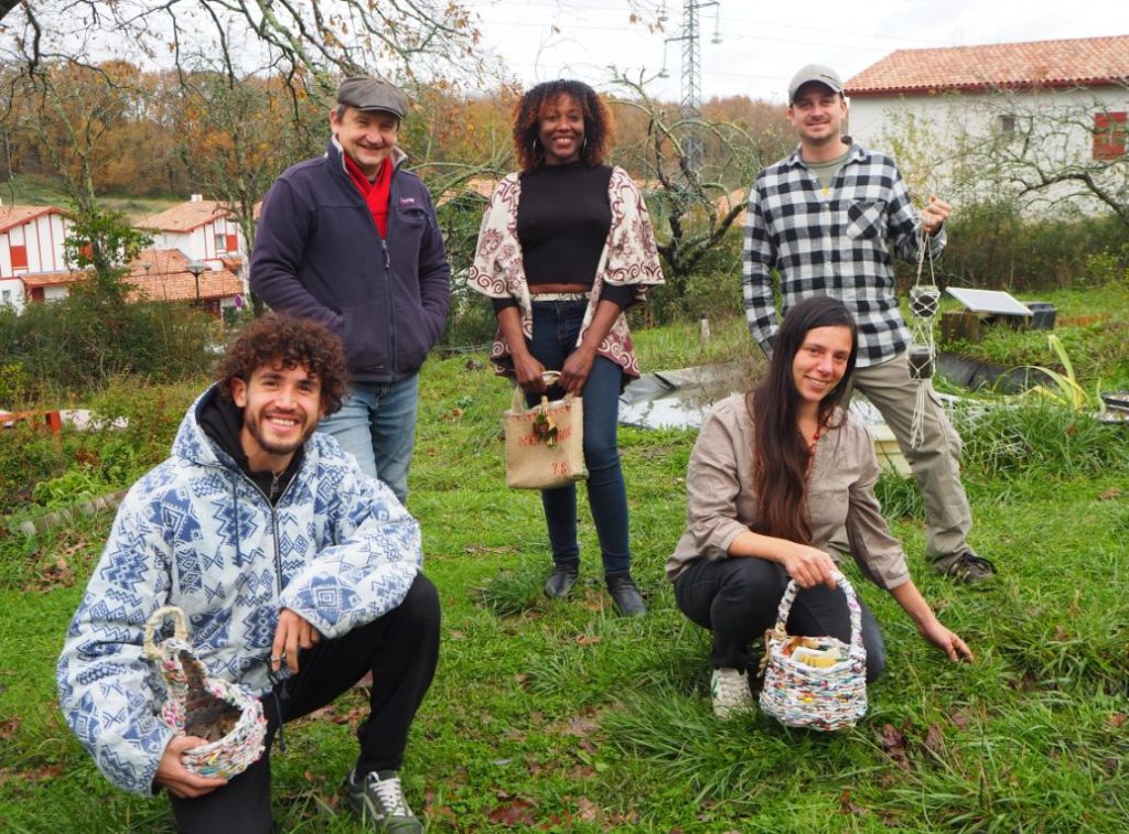Equipe des génies verts association autour de écologie, permaculture, éco-responsable - Pays Basque Landes